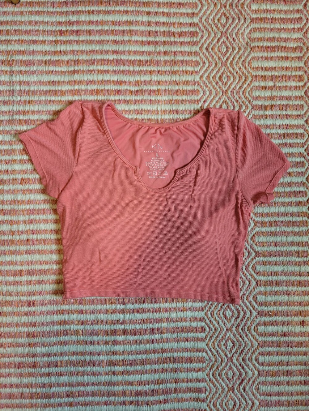 Klassy Network Brami Coral Crop Top